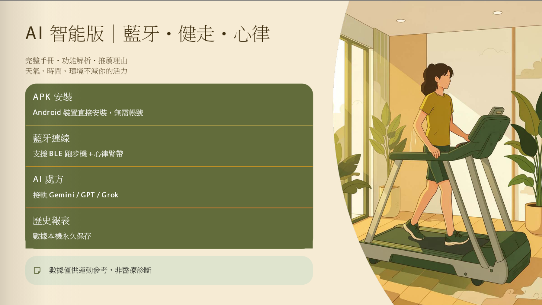 居家智慧健走